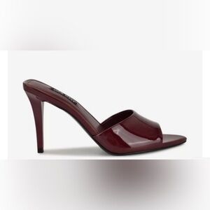 Nine West Hather Burgundy Mules